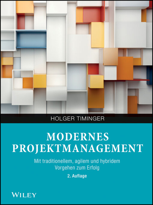 Title details for Modernes Projektmanagement by Holger Timinger - Wait list